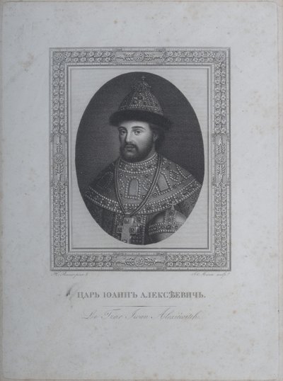 Portret cara Iwana W Aleksiejewicza 1666-1696 autorstwa André Joseph Mécou