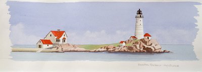 Boston Harbour autorstwa Andras Kaldor