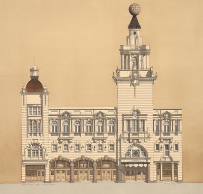Angielska Opera Narodowa, Londyn autorstwa Andras Kaldor