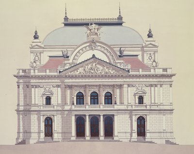 Teatr Mahen, Opera Janacka autorstwa Andras Kaldor