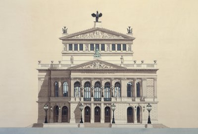 Opera House, Frankfurt, Niemcy autorstwa Andras Kaldor