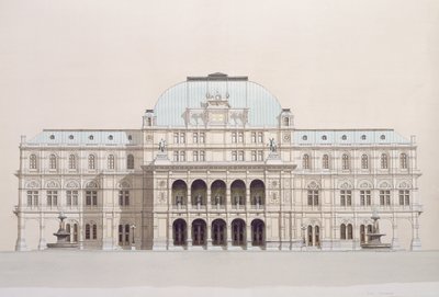 Wiedeńska Opera Państwowa, Austria autorstwa Andras Kaldor