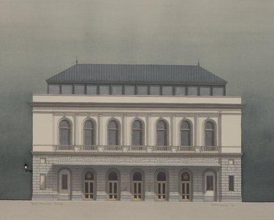 Teatro Comunale, Florencja, Włochy autorstwa Andras Kaldor
