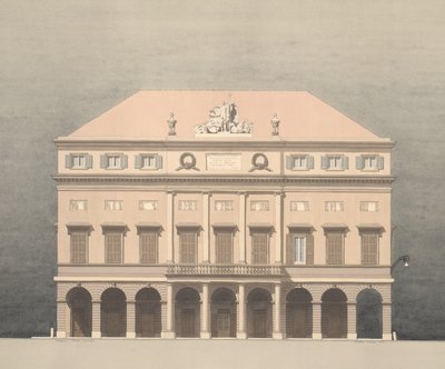 Teatr Miejski, Modena, Włochy autorstwa Andras Kaldor