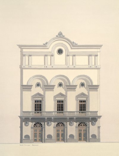 Teatr Główny, Barcelona, Hiszpania autorstwa Andras Kaldor