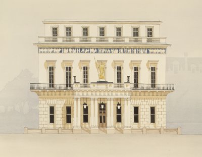 Athenaeum, Waterlo Place autorstwa Andras Kaldor
