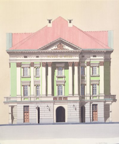 Teatr Tyl, Praga, Republika Czeska autorstwa Andras Kaldor
