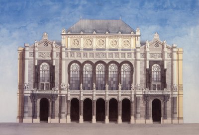 Sala koncertowa Vigado, Budapeszt, Węgry autorstwa Andras Kaldor