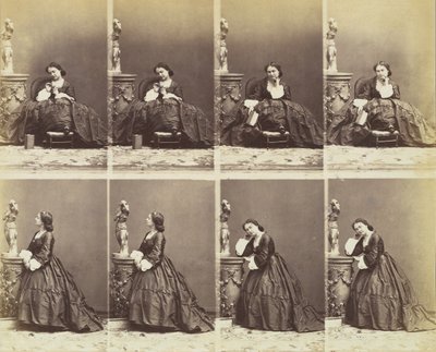 Berta, 1862. autorstwa Andre Adolphe Eugene Disderi
