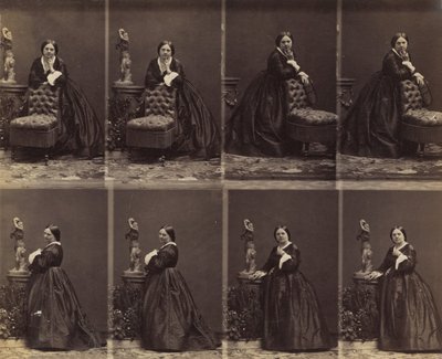 Berthe, 22 stycznia 1862-kwiecień 1862. autorstwa Andre Adolphe Eugene Disderi