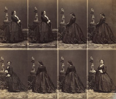 Berthe, 22 stycznia 1862 – kwiecień 1862. autorstwa Andre Adolphe Eugene Disderi