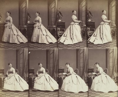 Estera Dawida, 1866. autorstwa Andre Adolphe Eugene Disderi