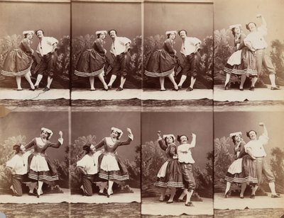 Eugenie Schlosser i Coralli, 1863. autorstwa Andre Adolphe Eugene Disderi