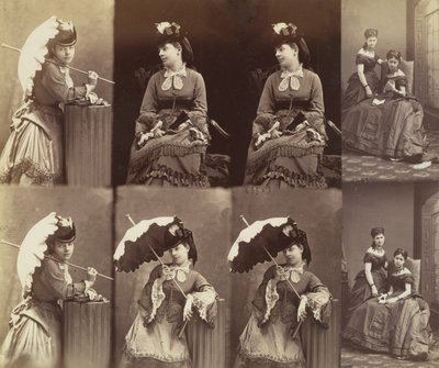Gabrielle, M. Gutierrez de Estrada, 1867. autorstwa Andre Adolphe Eugene Disderi