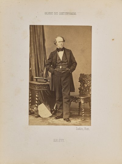 Halévy autorstwa Andre Adolphe Eugene Disderi