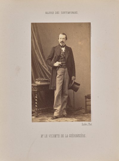 Wicehrabia de la Guéronniére autorstwa Andre Adolphe Eugene Disderi