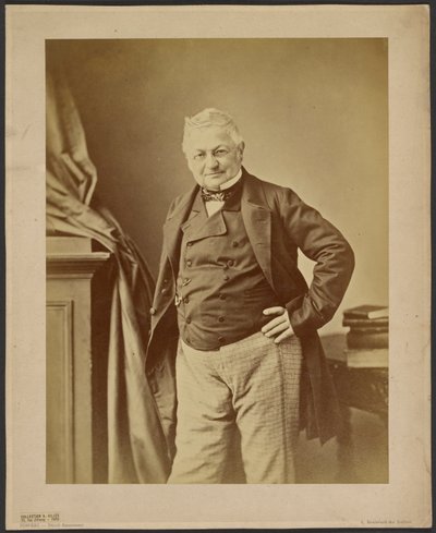 Portret Adolphe Thiers 1797-1877, ok. 1860. autorstwa Andre Adolphe Eugene Disderi