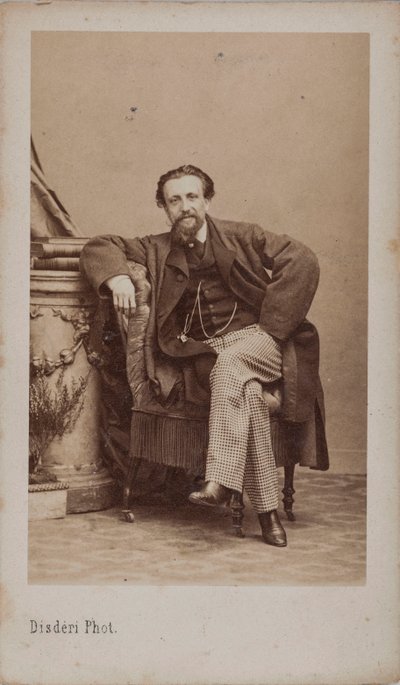 Portret Arthura Kalkbrennera 1828-1869, 1869. autorstwa Andre Adolphe Eugene Disderi