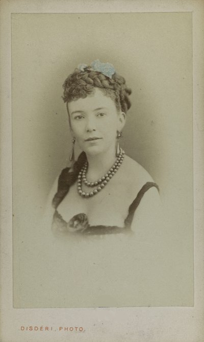 Portret Cora Pearl 1836-1886, ok. 1865. autorstwa Andre Adolphe Eugene Disderi
