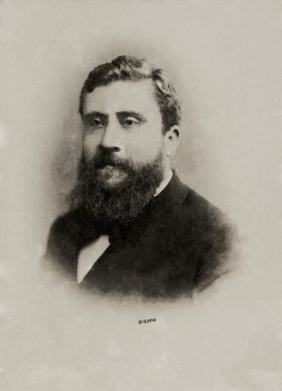 Portret Jeana Jauresa ( 1859 autorstwa Andre Adolphe Eugene Disderi