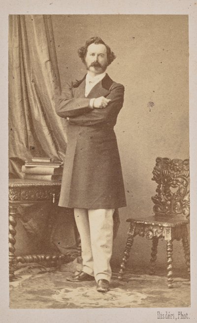 Portret Sir Roberta Peela 1788-1850, 1862. autorstwa Andre Adolphe Eugene Disderi