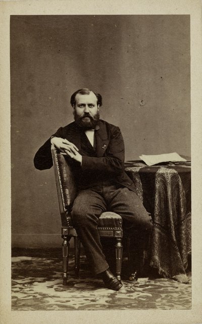 Portret kompozytora Charlesa Gounoda 1818-1893. autorstwa Andre Adolphe Eugene Disderi