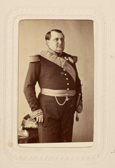 Książę Napoleon autorstwa Andre Adolphe Eugene Disderi