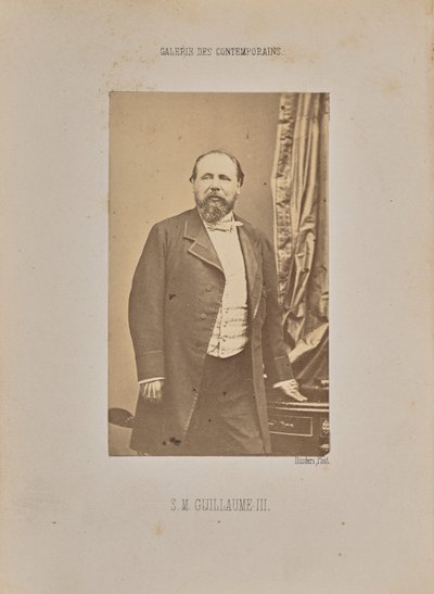 Jego Wysokość Wilhelm III autorstwa Andre Adolphe Eugene Disderi
