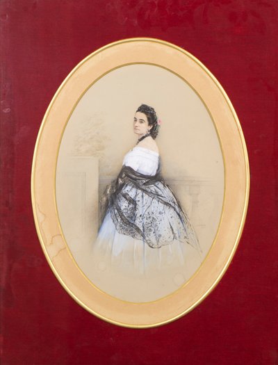 Pani Hamilton Duncan (zm. 1912) autorstwa Andre Adolphe Eugene Disderi