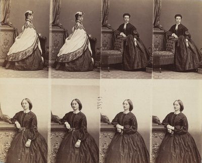 du Beaumenil, Forsyth, październik 1862-luty. autorstwa Andre Adolphe Eugene Disderi