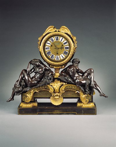 Zegar d"Epoque Regence autorstwa Andre Charles Boulle
