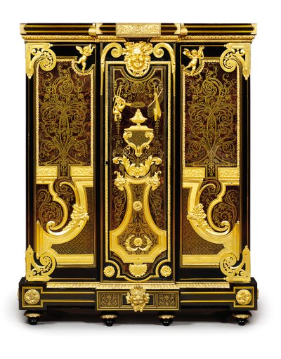 Mała szafa Ludwika XIV, ok. 1700-10 autorstwa Andre Charles Boulle