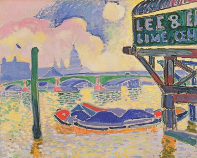 Blackfriars, ok. 1906 (olej na płótnie) autorstwa Andre Derain