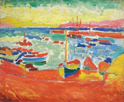 Łódź w Collioure autorstwa Andre Derain