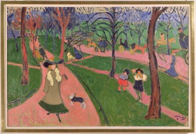 Hyde Park, ok. 1906 (olej na płótnie) autorstwa Andre Derain