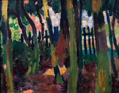 La Clairière, około 1904 (olej na płótnie) autorstwa Andre Derain