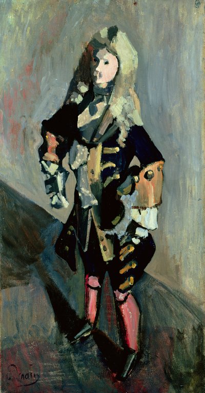 Strój Ludwika XIV (1638-1715), ok. 1903 (olej na płótnie) autorstwa Andre Derain