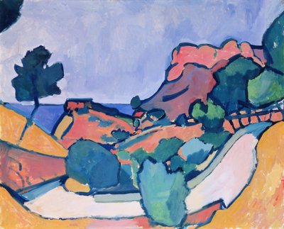 Mountain Road autorstwa Andre Derain