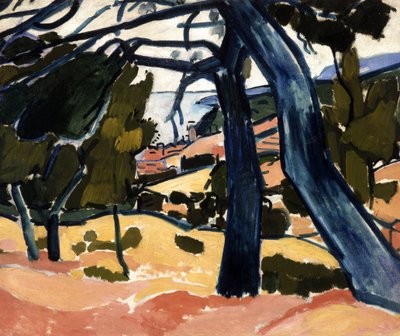 Pinede w Cassis autorstwa Andre Derain