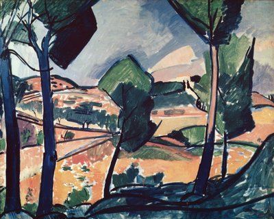 Krajobraz prowansalski autorstwa Andre Derain