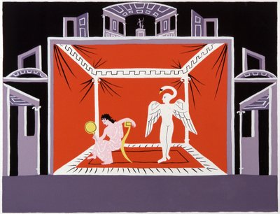 Religia. Mitologia grecka. Leda i łabędź autorstwa Andre Derain