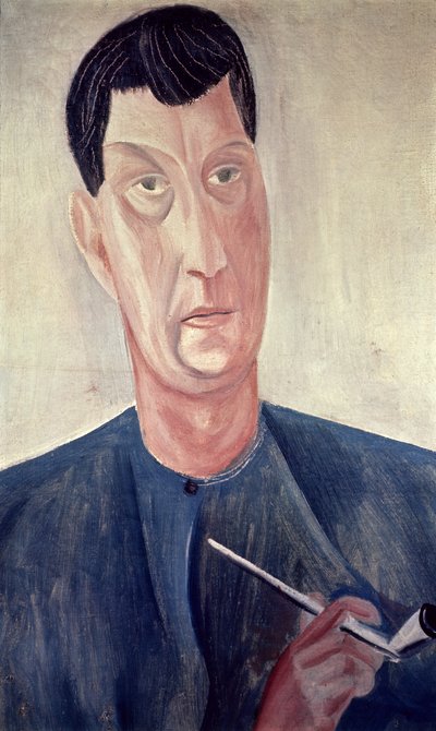 Autoportret z fajką autorstwa Andre Derain