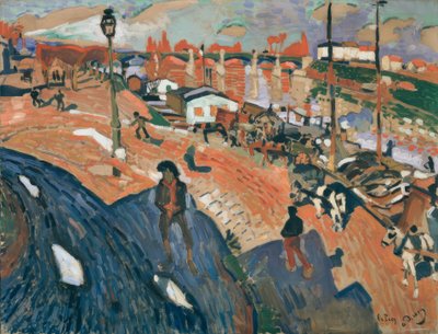 Most w Le Pecq autorstwa Andre Derain
