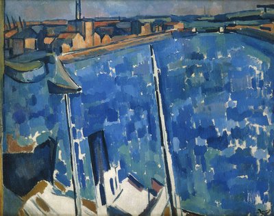Port; Hawr, ok. 1906-7 (olej na płótnie) autorstwa Andre Derain