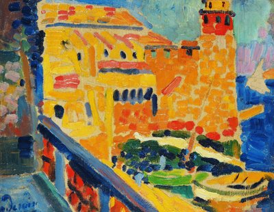 Latarnia morska w Collioure autorstwa Andre Derain