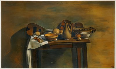 Udekorowany stół autorstwa Andre Derain