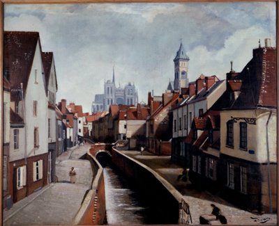 Widok na Amiens autorstwa Andre Derain