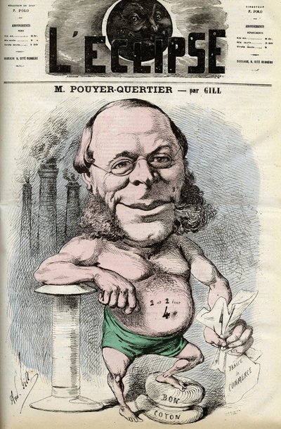 Auguste Pouyer-Quertier (Pouyer Quertier) (1820 - 1891). Okładka „”L
