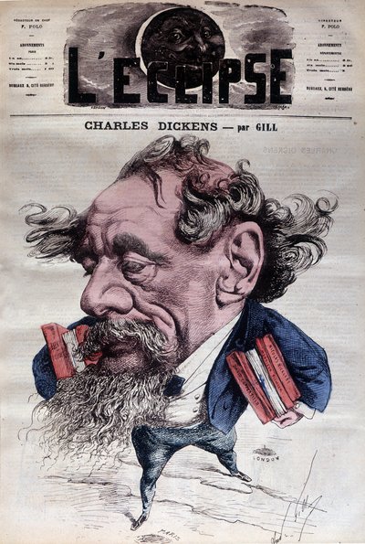Charles Dickens - autorstwa Gilla w „”L