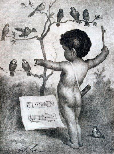 Rysunek André Gilla, 1927 autorstwa Andre Gill